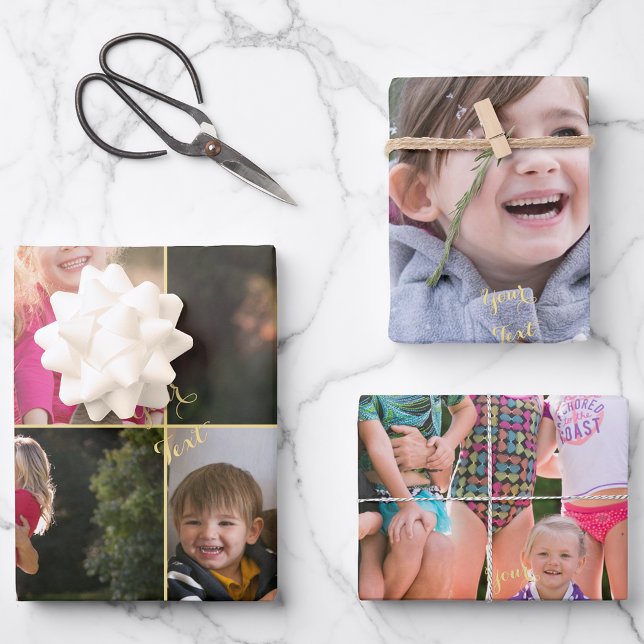 DIY Create Custom Wedding Birthday Christmas Photo Wrapping Paper Sheet (DIY Create Custom Wedding Birthday Christmas Photo Wrapping Paper Sheets)