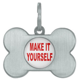 DIY Create Your Own Custom Silver Pet Tag