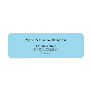 DIY, Create your own home, office and business Return Address Label