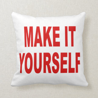 DIY Create Your Own Made in the USA Throw Pillow