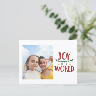 DIY Create Your Own Personalised Christmas Holiday Postcard