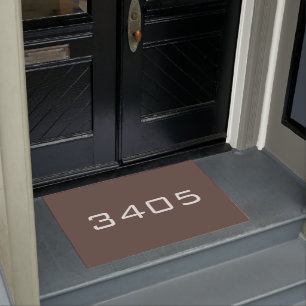 DIY CUSTOM ADDRESS NUMBER and colour Doormat