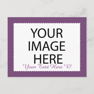 DIY Custom Photo Frame You Design Yourself V7 Postcard