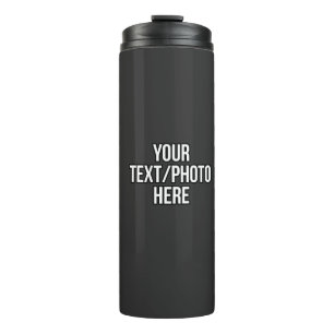 DIY Custom Text Photo Picture Design 2024 Thermal Tumbler