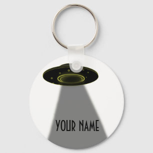 DIY CUSTOM UFO, WRITE YOUR NAME KEY RING