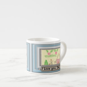 DIY Customisable Photo or Art Frame Espresso Cup