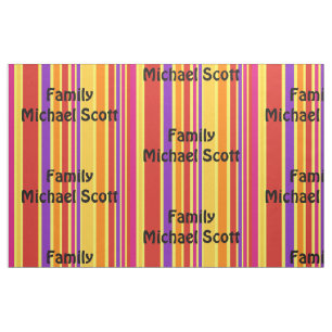 DIY - Customise your text, image, colours & ideas Fabric