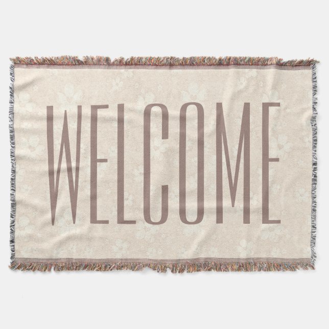 DIY - Customise your text, image, colours & ideas Throw Blanket (Front)