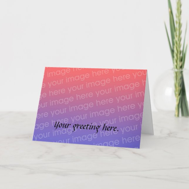 DIY Design Your Own Greeting Cards (Front)