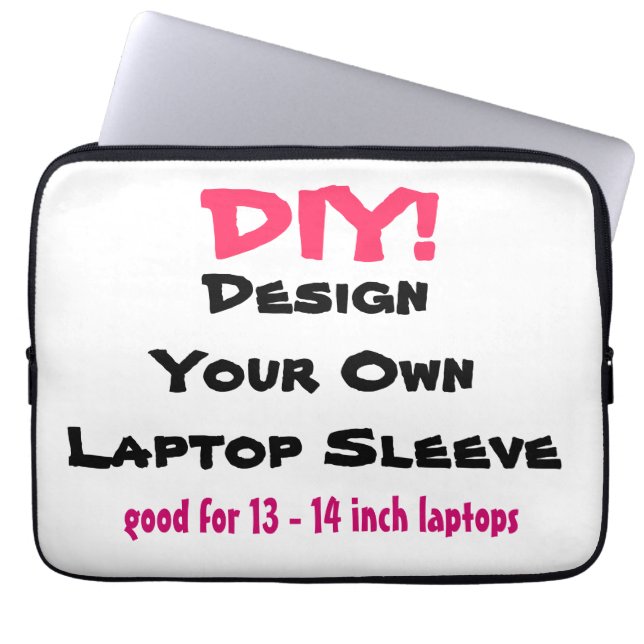 DIY - Design Your Own Laptop Sleeve (Front)