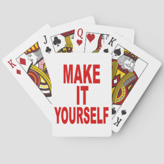 DIY Design Your Own Poker Party Playing Cards