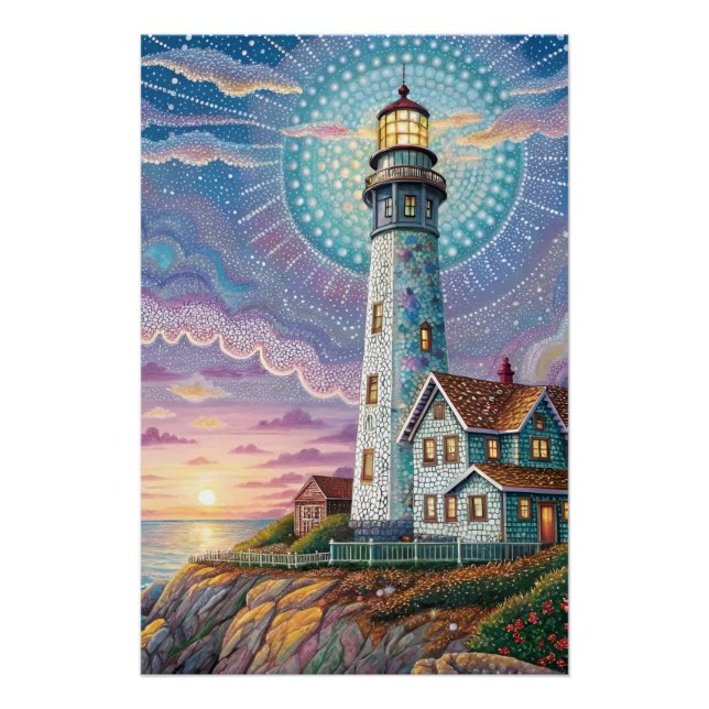 DIY Diamond Painting - Lighthouse Home Decor (Front)