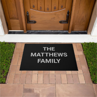 DIY Doormat | Custom Colour, Name, Text