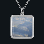 DIY : Editable to add your text n image Silver Plated Necklace<br><div class="desc">DIY : Editable to add your text n image NORTHERN CANADA LANDSCAPE</div>