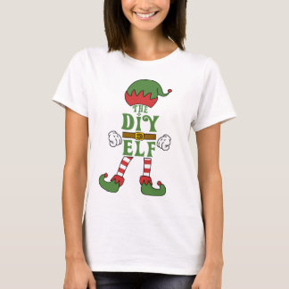 Diy Elf Christmas Family Matching Outfits T-Shirt