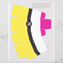 DIY Favour Box Printable to Cut Fold Assemble