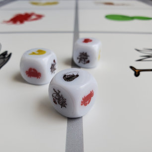 DIY Fish Prawn Crab Dice Bầu Cua Cá Cọp / 魚蝦蟹