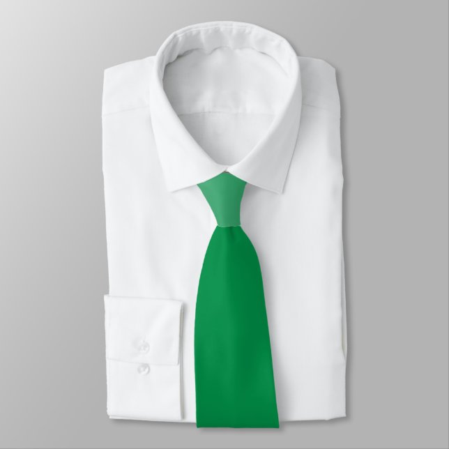 DIY GRADIENT COLOR, GREEN, EMERALD TIE (Tied)