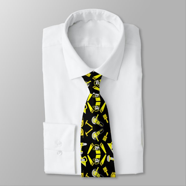 DIY handyman Gifts UK Tie (Tied)