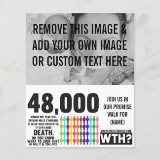 DIY HELLP Awareness Fliers Flyer