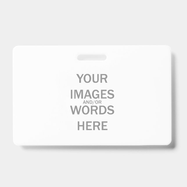 DIY - ID BADGE (Front)