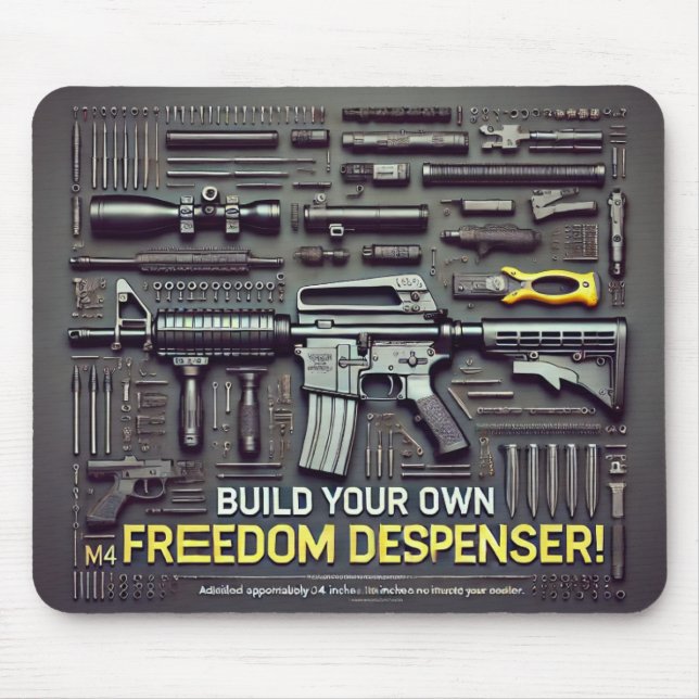 DIY Kit: Some Assembly Required Mouse Pad (Front)