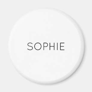 DIY Magnet Custom Text, Colour, Name, Monogram