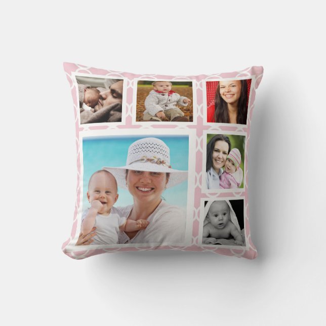 DIY Make a Personalised Photo Template Cushion (Front)