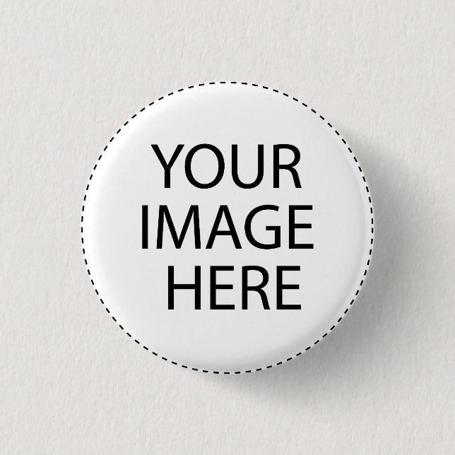 DIY Make It Just For You Zazzle Gift 3 Cm Round Badge (Front)