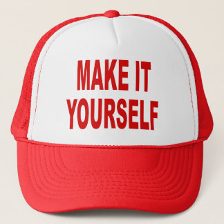 DIY Make It Yourself Custom Baseball Cap