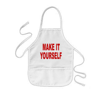 DIY Make It Yourself Kids Apron