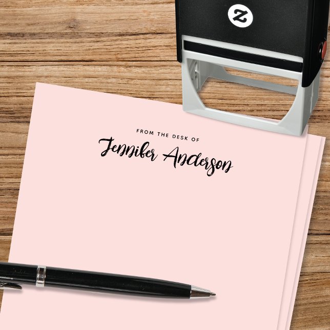 DIY Modern Personal Stationery Self-inking Stamp (Creator Uploaded)