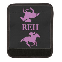 DIY Monogram Orchid Race Horses on Any Colour