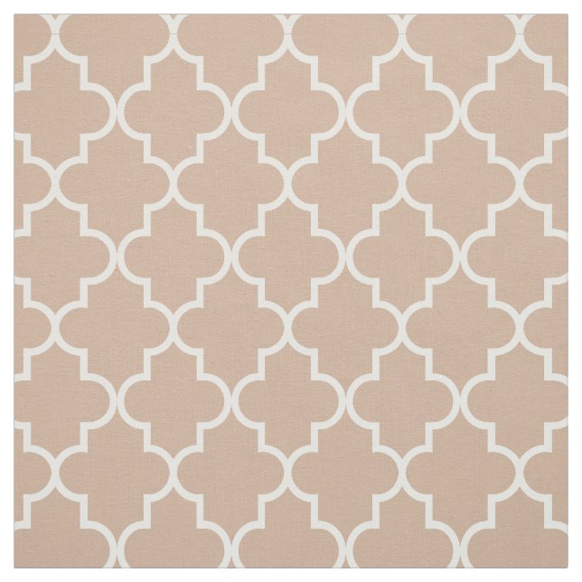 DIY Moroccan Tiles Pattern Custom Fabric (Swatch)