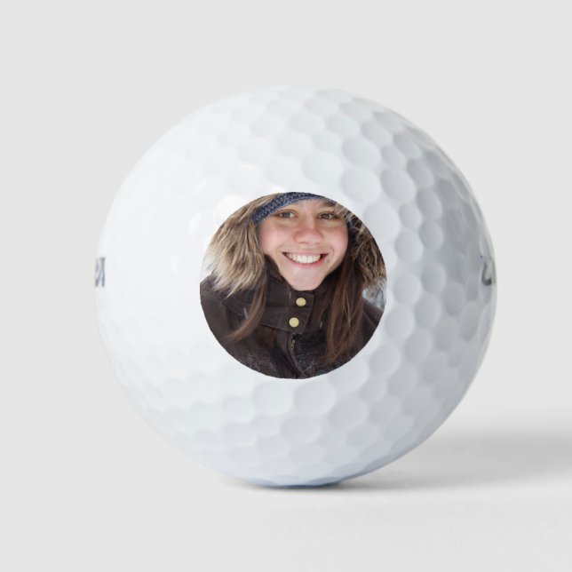 DIY personalised custom Golf Balls (Front)
