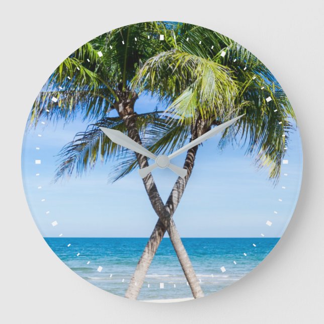 DIY Personalised Photo Template Large Clock (Front)