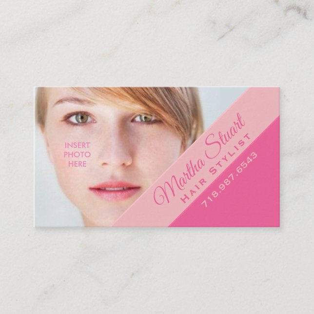 DIY - Photo Insert / Business Card (Front)