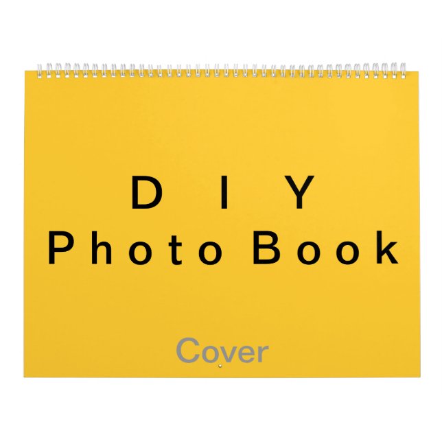 DIY ~ Photobook 26 Pages / Size 14 1/4" x 22" Calendar (Cover)
