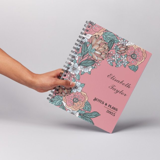 DIY Pink Floral Planner: Your Personalised Study  Planner (DIY Pink Floral Planner: Your Personalized Study Companion

)