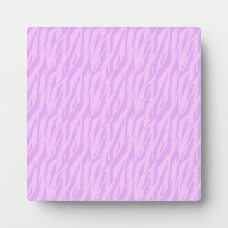 DIY Pink Zebra Print Design Your Own Zazzle Gift Plaque