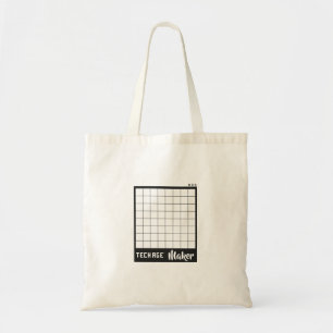 DIY Pixel Art 8x8 Maker Tote Bag
