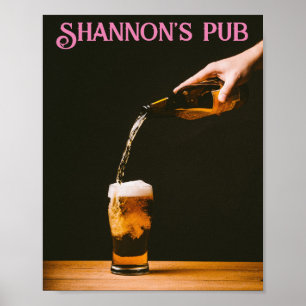 DIY! Pub She-Shed Poster - Add Name