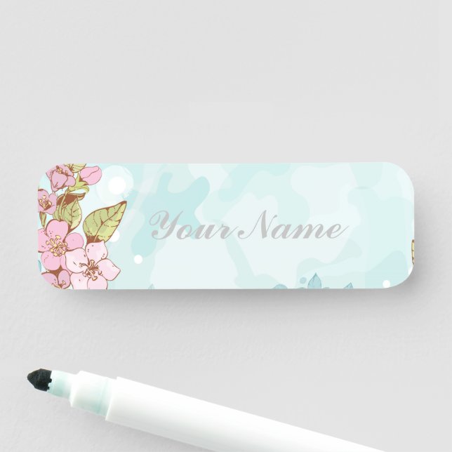 DiY Sakura Name Tag (In Situ)