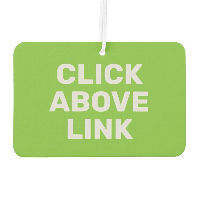 DIY (Scent & Shape Options) - Car Air Freshener (Back)