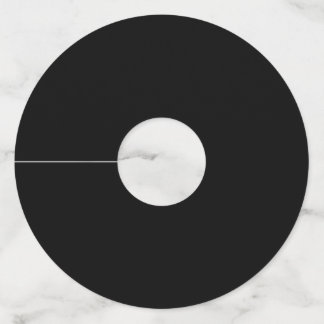 DIY template ADD text image set of SIX Wine Glass Tag