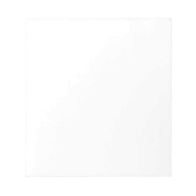 DIY Template Blank ADD colour TEXT image photo GIF Notepad (Front)
