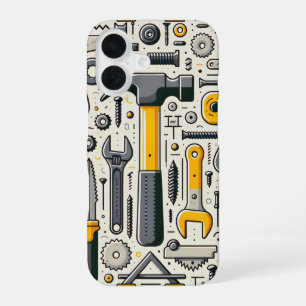 DIY Tool Assortment iPhone 16 Case