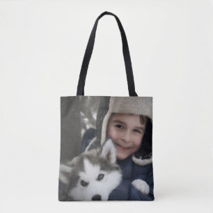 DIY Tote Bag Custom Photo, Logo or Image