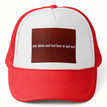 DIY trucker hat for teams, companies, families