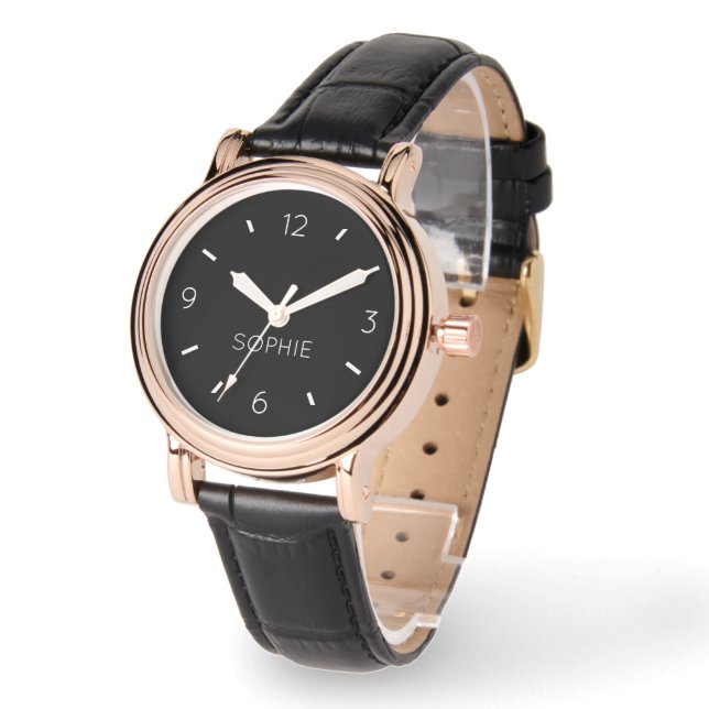 DIY Watch | Custom Text, Name, Colour  (Angle)